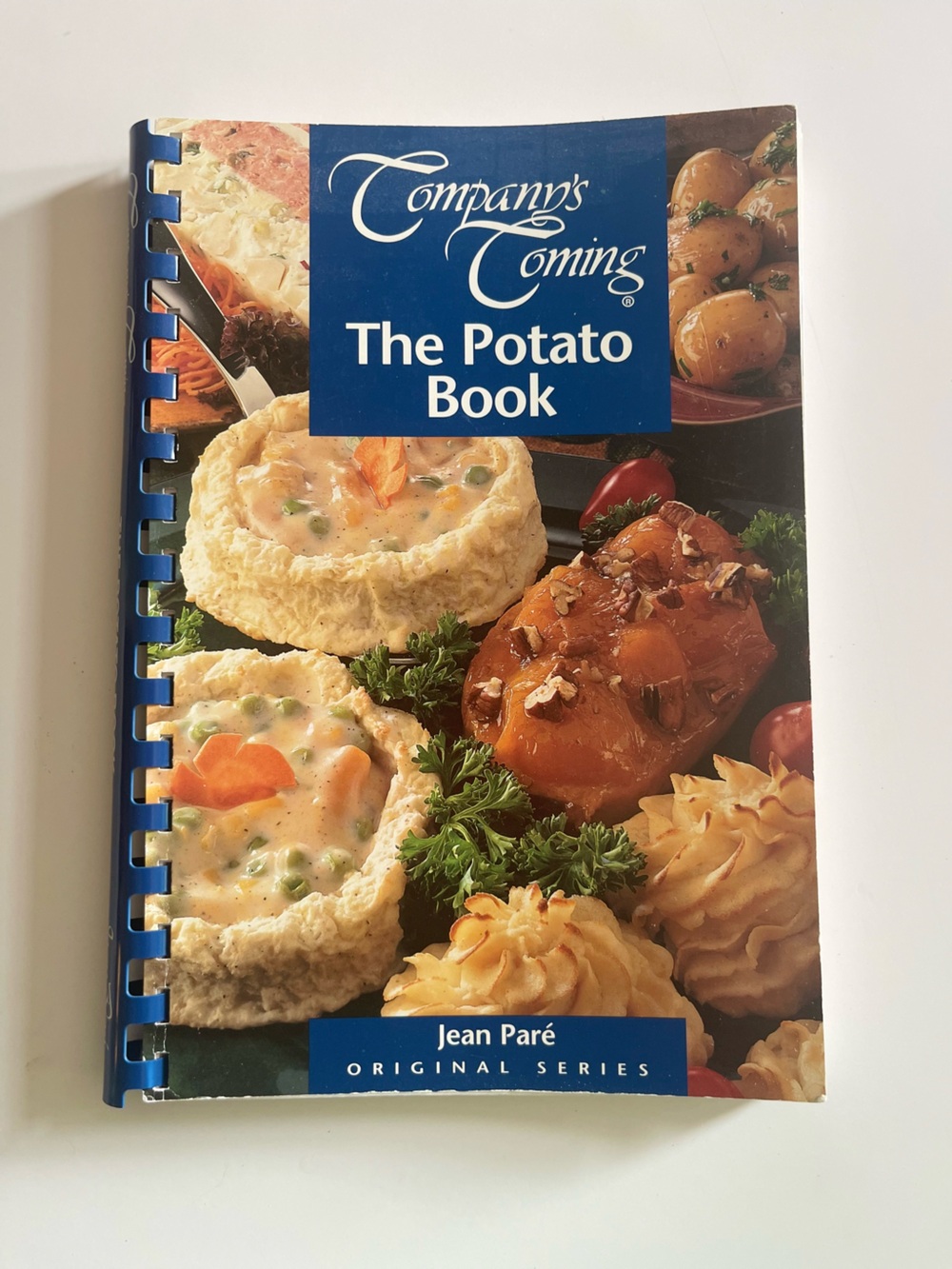 Company’s Coming | The Potato Book Cookbook - Blue Cover (Blue)
